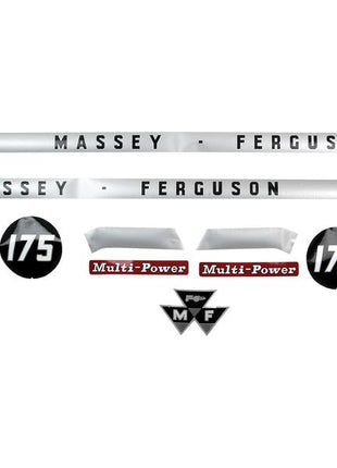 Decal Set - Massey Ferguson 175 | Sparex Part No.S.41183