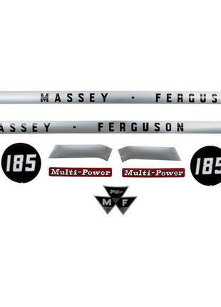 Decal Set - Massey Ferguson 185 | Sparex Part No.S.41185