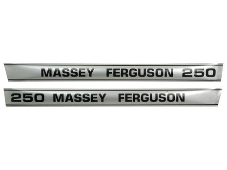 Decal Set - Massey Ferguson 250 | Sparex Part No.S.41189