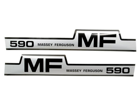 Decal Set - Massey Ferguson 590 | Sparex Part No.S.41197