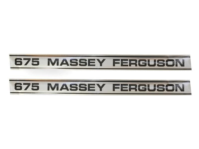 Decal Set - Massey Ferguson 675 | Sparex Part No.S.41199