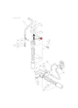 Massey Ferguson - Filter Switch - 4312617M2 - 4368842M1 - Farming Parts