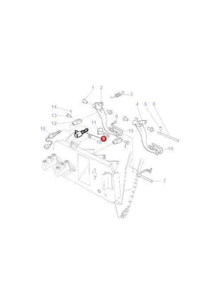 Massey Ferguson - Switch Indirect - 3909718M1 - Farming Parts