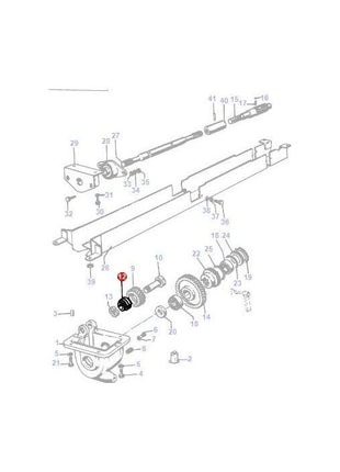 Massey Ferguson - Bearing - 3534457M91 - Farming Parts