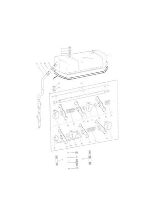 Massey Ferguson - Rocker Cover Gasket - 731273V1 - Farming Parts