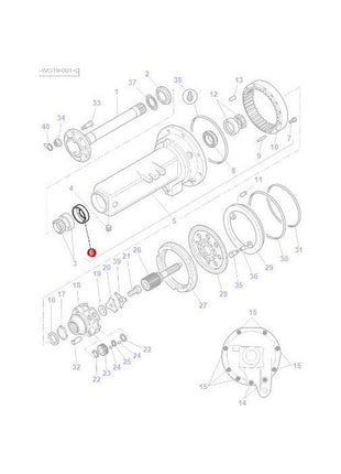 Massey Ferguson - Guide Bush - 3382212M2 - Farming Parts