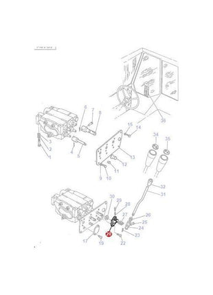 Massey Ferguson - Bracket - 1662933M1 - Farming Parts