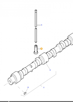 Massey Ferguson - Tappet - 4226515M1 - Farming Parts