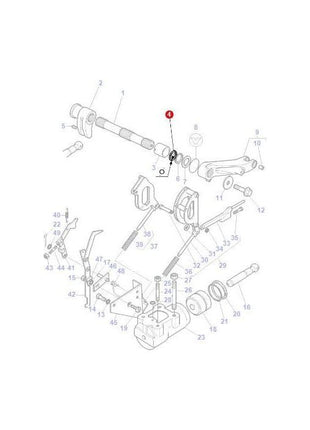 Massey Ferguson - O Ring Cross Shaft - 3823623M1 - Farming Parts