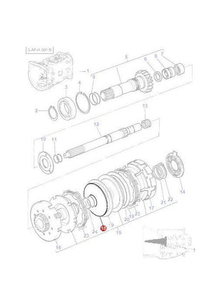 Massey Ferguson - Spring - 3697533M1 - Farming Parts