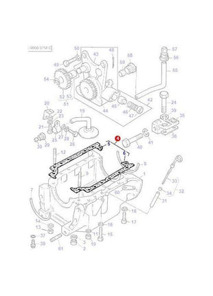 Massey Ferguson - Sump Gasket - 4224249M91 - Farming Parts