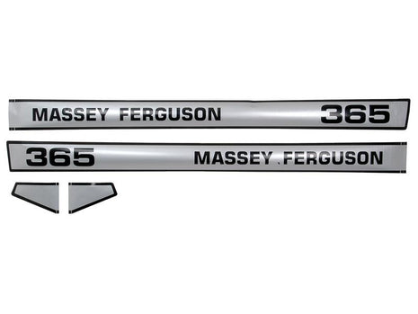 Decal Set - Massey Ferguson 365 | Sparex Part No.S.42467