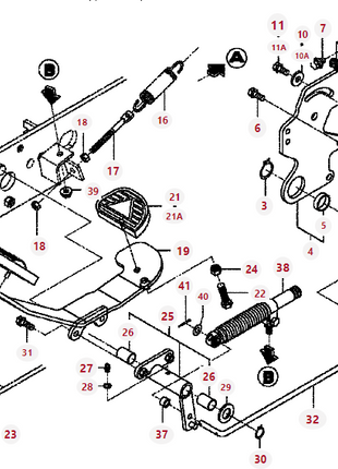 Massey Ferguson - PAD - 4260076M3 - Farming Parts