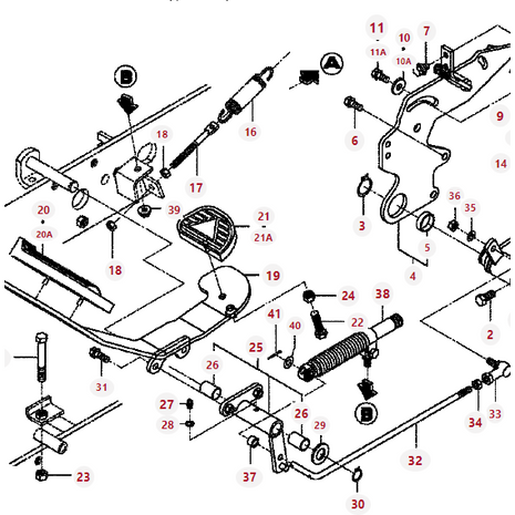 Massey Ferguson - PAD - 4260076M3 - Farming Parts