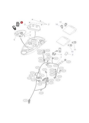 Massey Ferguson - Lift Switch - 4295234M2 - Farming Parts