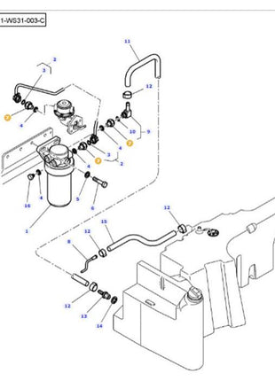 Massey Ferguson - Union - 4270980M1 - Farming Parts