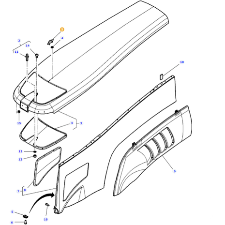 Massey Ferguson - Guide - 4284056M2 - Farming Parts