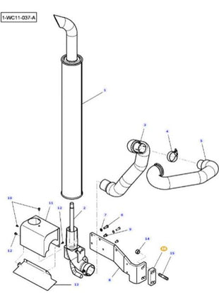 Massey Ferguson - Adjusting Shim - 4291103M2 - Farming Parts