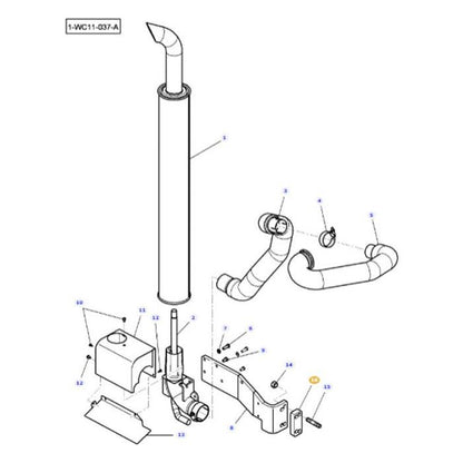 Massey Ferguson - Adjusting Shim - 4291103M2 - Farming Parts