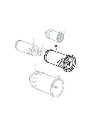 Massey Ferguson - Filter Air Outer - 3385733M1 - Farming Parts