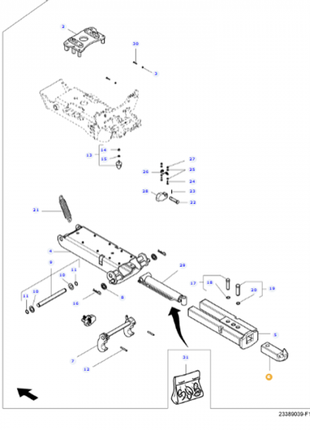 Massey Ferguson - Trailer Hitch - 4294269M1 - Farming Parts