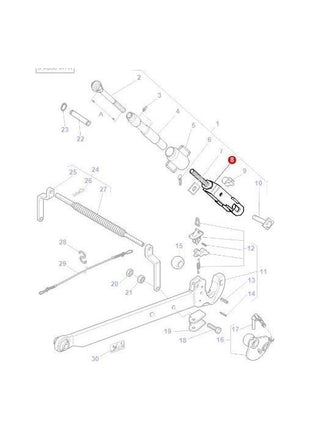 Massey Ferguson - Clevis - 3808963M94 - Farming Parts