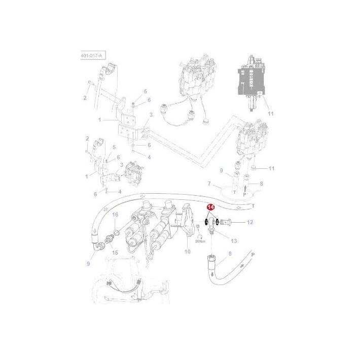 Massey Ferguson - O Ring - AL5037063 - Farming Parts
