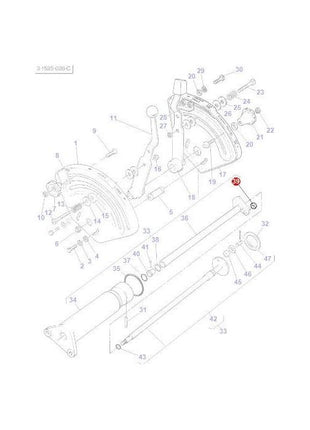 Massey Ferguson - Roller - 898189M2 - Farming Parts