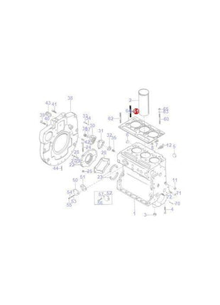 Massey Ferguson - Head Stud - 734309M1 - Farming Parts