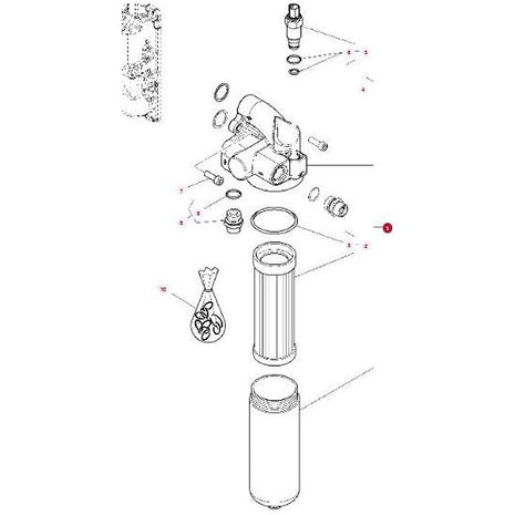 FILTER - 4310846M2 - Massey Tractor Parts