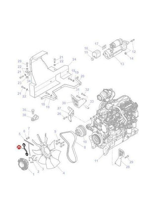 Massey Ferguson - Harness - 4272811M4 - Farming Parts