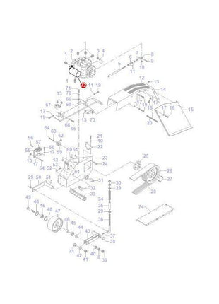 Massey Ferguson - Filter Hydrostatic - D45161301 - Farming Parts