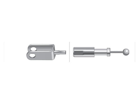 Sparex | Throttle Cable - Length: 1885mm, Outer cable length: 1740mm.