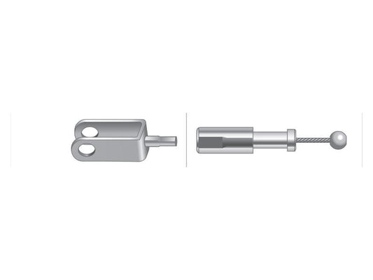 Sparex | Throttle Cable - Length: 1885mm, Outer cable length: 1740mm.