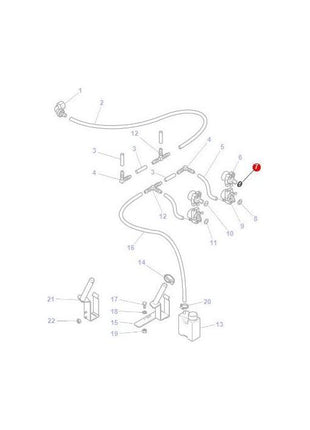 Massey Ferguson - Padding Black - 4270221M1 - Farming Parts