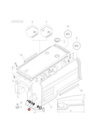 Massey Ferguson - Fastner Complete - 3901498M91 - Farming Parts