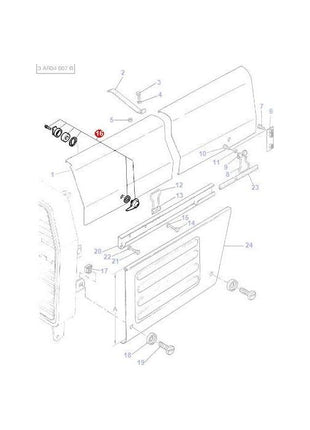 Massey Ferguson - Fastner Complete - 3700017M93 - Farming Parts