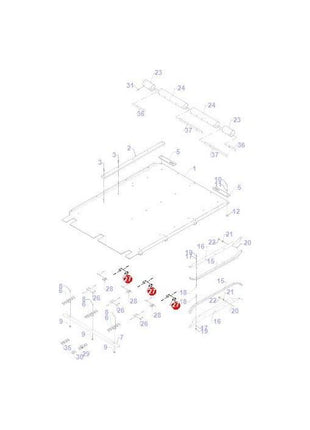 Massey Ferguson - Joining Link - D42351500 - Farming Parts