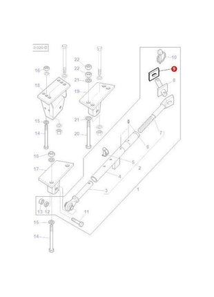 Massey Ferguson - Plate - 3808970M3 - Farming Parts