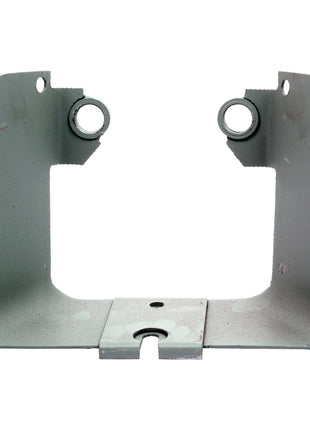 A Sparex metal bracket, part of a PTO Guard and listed under Sparex Part No. S.43578, with a U-shaped design featuring two round holes at the top and a rectangular base with a single hole at the bottom. The surface shows visible signs of wear and some paint, indicating it might have been part of an MF35 PTO Guard for a Massey Ferguson tractor.