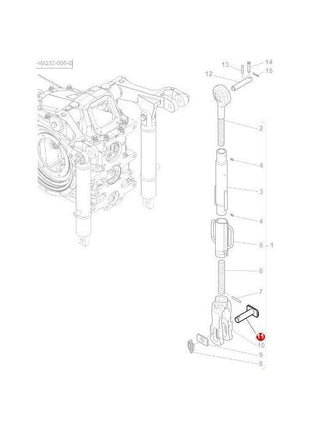 Massey Ferguson - Pin Levelling Box - 3798045M2 - Farming Parts