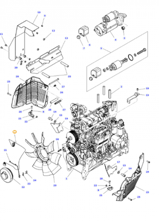 Massey Ferguson - Harness - 4374489M1 - Farming Parts