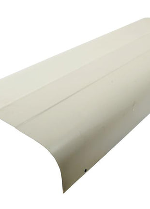 A curved, light beige roofing sheet with a simple, smooth surface, reminiscent of the elegant contour found on a classic Sparex Bonnet (Sparex Part No.S.43864).