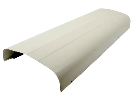 A curved, light beige roofing sheet with a simple, smooth surface, reminiscent of the elegant contour found on a classic Sparex Bonnet (Sparex Part No.S.43864).