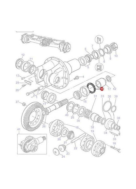 Massey Ferguson - Shim - 3428924M1 - Farming Parts