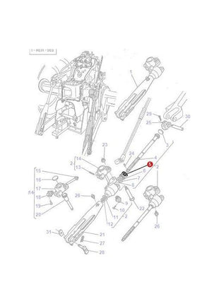 Massey Ferguson - Bearing Race  - 183630M1 - Farming Parts