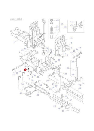 Massey Ferguson - Bolt M16x50 10.9 - 3011744X1 - Farming Parts