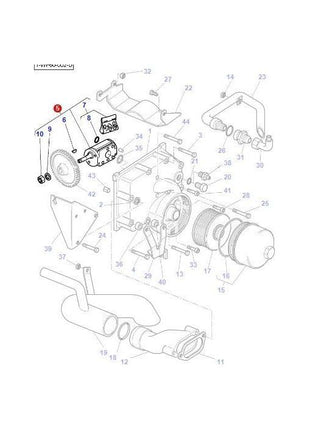 Massey Ferguson - Hydraulic Pump - 3799411M2 - Farming Parts