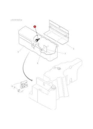 Massey Ferguson - Screw Retaining - 4284815M1 - Farming Parts