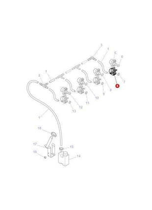 Massey Ferguson - Breather Oil Recovery - 4355900M2 - Farming Parts